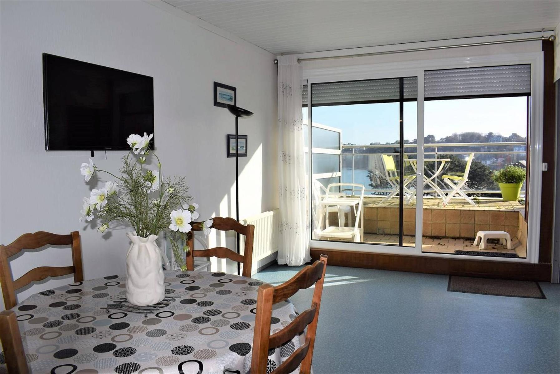 Appartement 2-4 Pers Vue Mer Exceptionnelle Avec Terrasse A Perros-Guirec - Ref 908 ภายนอก รูปภาพ