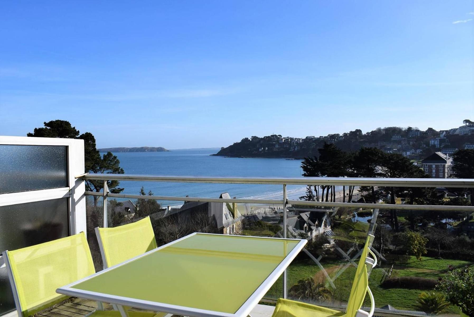 Appartement 2-4 Pers Vue Mer Exceptionnelle Avec Terrasse A Perros-Guirec - Ref 908 ภายนอก รูปภาพ